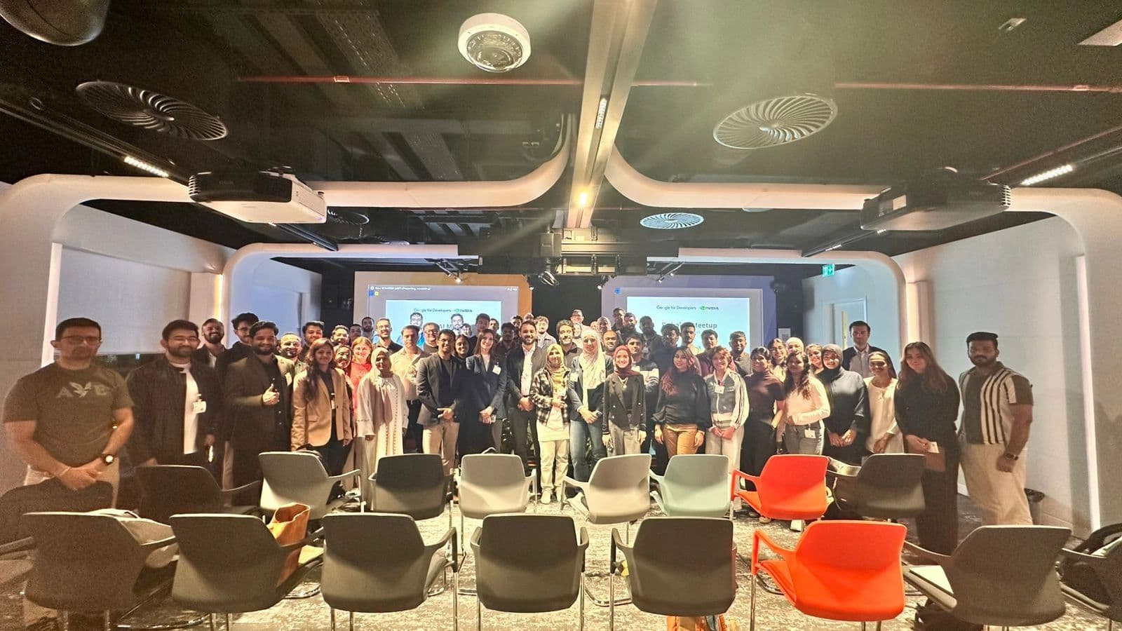 Google x Nvidia Workshop - Group Photo